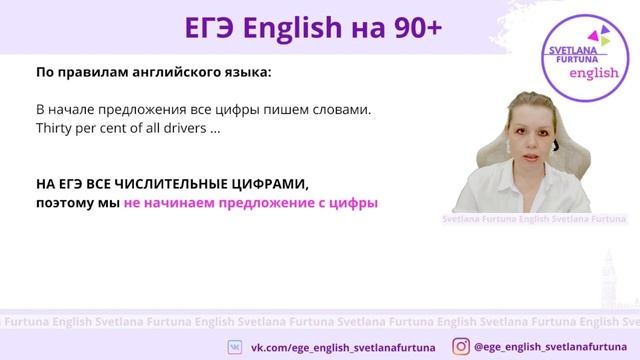 ЕГЭ по английскому 2022. Задание 40. Как можно сделать ошибку при обозначении процентов. смотреть онлайн