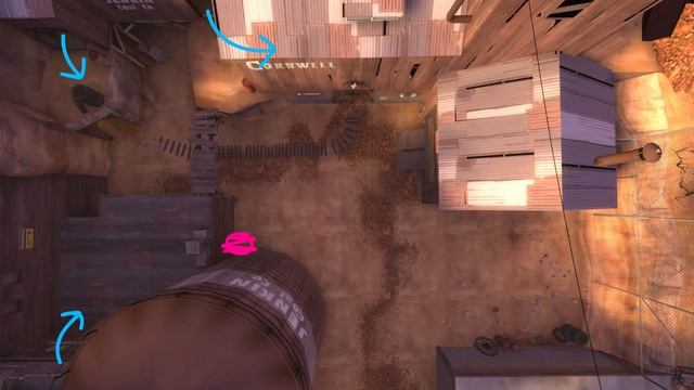 TF2 - Dustbowl Sentry Spots Part 1/3 смотреть онлайн