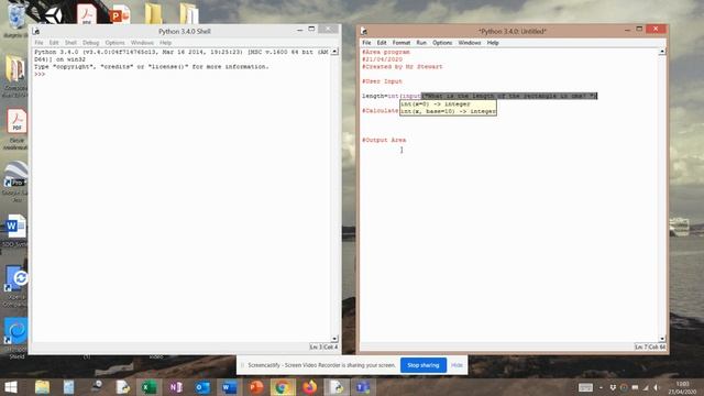 An Introduction to Python: Lesson 3 - Input/process/output смотреть онлайн