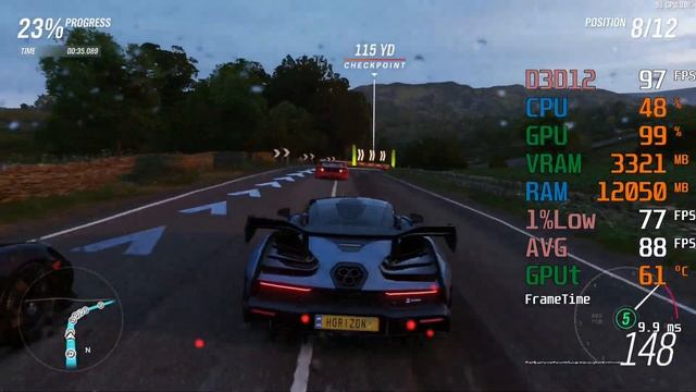 AMD Radeon RX 570 -- AMD Ryzen 3 3300X -- Forza Horizon 4 Benchmark смотреть онлайн