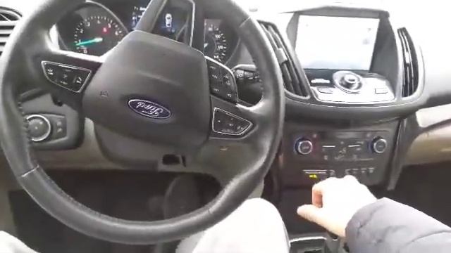 Ford Escape Titanium 2017 автопарковка смотреть онлайн