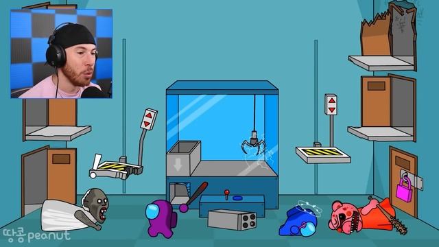 FUNNIEST Among Us ANIMATIONS COMPILATION! YOU WILL LAUGH! смотреть онлайн