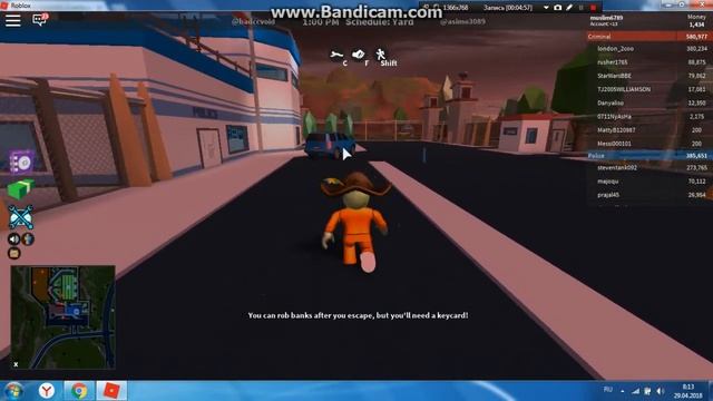 Jailbreak ограбим банк Roblox