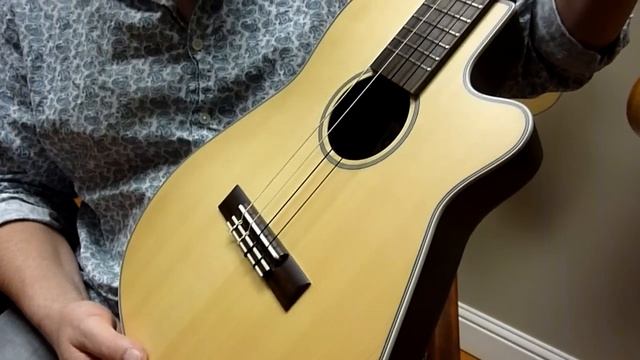 UKE Republic demos Ohana BK-70RB Round Back Baritone смотреть онлайн