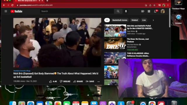 Nick Briz SLAMMED & EXPOSED / Getting LIT while i react to MJM Hoops смотреть онлайн