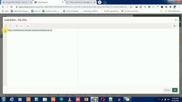 Oracle APEX Tutorial(55)-How to Take Full Page Screenshot in Oracle APEX смотреть онлайн