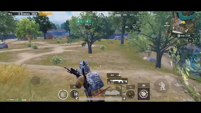 ЗАЖАЛИ! В НАЧАЛЕ БОЯ В МЕТРО РОЯЛЬ | Pubg Mobile 2.3 | 3 карта Metro Royale | Пубг Метро смотреть онлайн