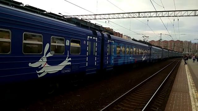 Отправление РЭКСа со станции Лобня в Депо смотреть онлайн