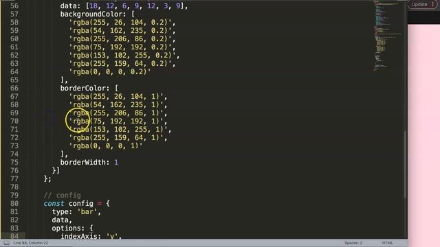 How to Create Range Bar Chart in Chart js смотреть онлайн