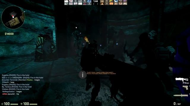 CSGO - Zombie Escape Mod - TESV Skyrim - Stage 3 & 4 - ze_tesv_skyrim_v5_6 - GFL Server смотреть онлайн