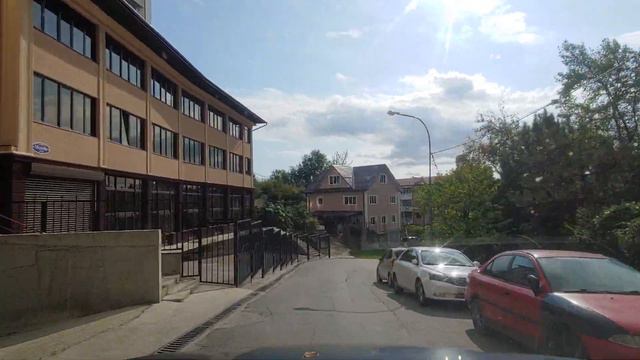 Дорога от ЖК Прохладная долина через спальный район Сочи. Сочи для ПМЖ смотреть онлайн