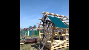 строю беседку из доски 40*100*6000мм