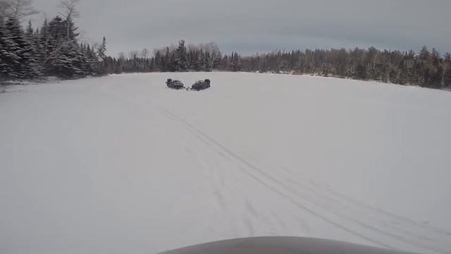 GO PRO Ski-Doo Grand touring/Yamaha Venture sur le lac Kéno смотреть онлайн