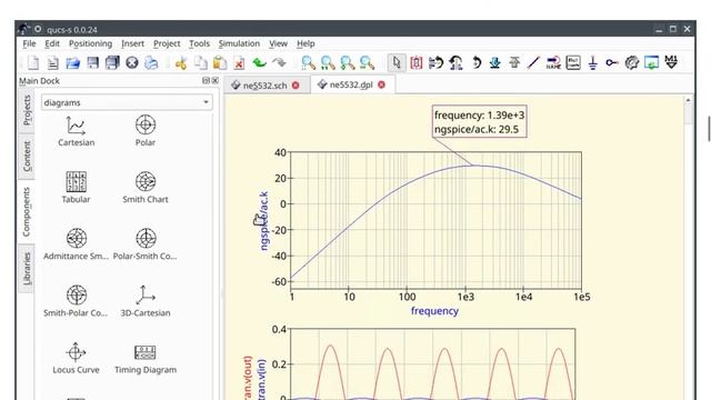 Qucs-S - симулятор электрических цепей смотреть онлайн