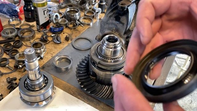 Ремонт редуктора G06 с блокировкой