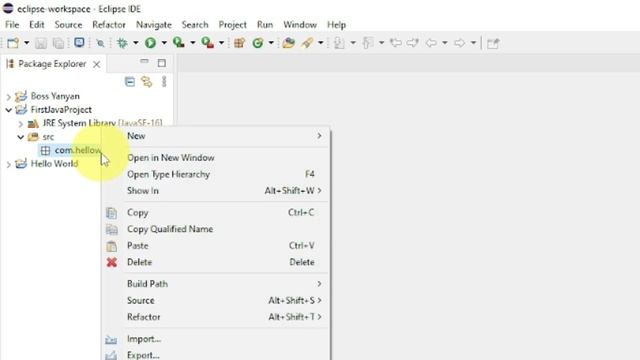 Eclipse "Hello World" смотреть онлайн