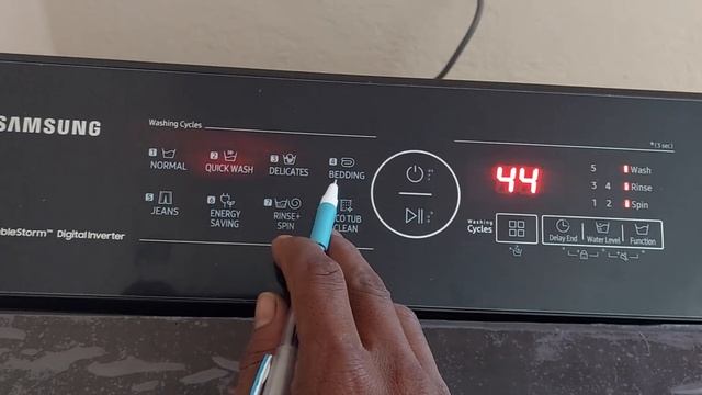 Samsung Washing Machine Demo