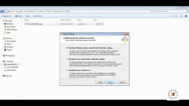 Install Gitbash on Windows смотреть онлайн