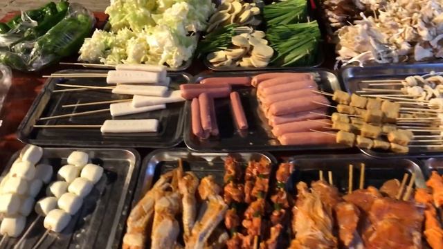 Живу в Китае  Уличная еда в Китае