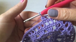 Топ крючком из восьми мотивов в стиле бохо.