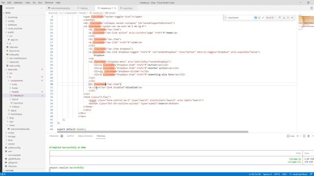 Laravel react bootstrap install | laravel react bangla tutorial #8 смотреть онлайн