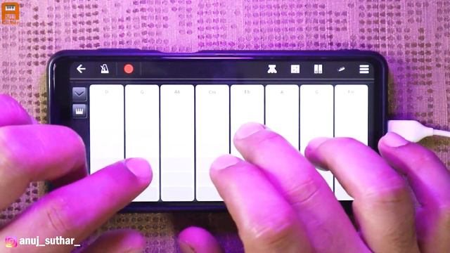 Mera Dil Ye Pukare Aaja Remix | Pakistani Girl Viral Song | MobilePiano+Drum | Instrumental Rington смотреть онлайн
