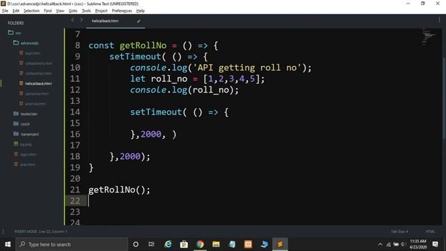 Callback Hell in JavaScript | Asynchronous JavaScript with Callbacks in Hindi смотреть онлайн