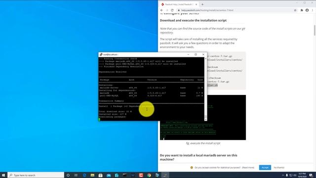 Setting up Passbolt Server/Manager using Cent OS 7 смотреть онлайн