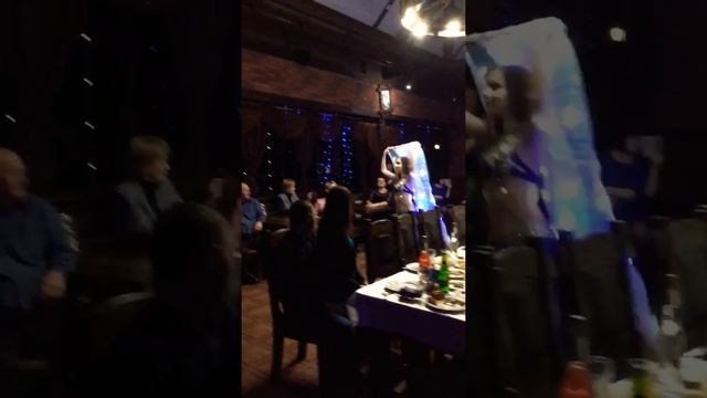 Восточный танец со светодиодными крыльями. Виктория Библенова смотреть онлайн