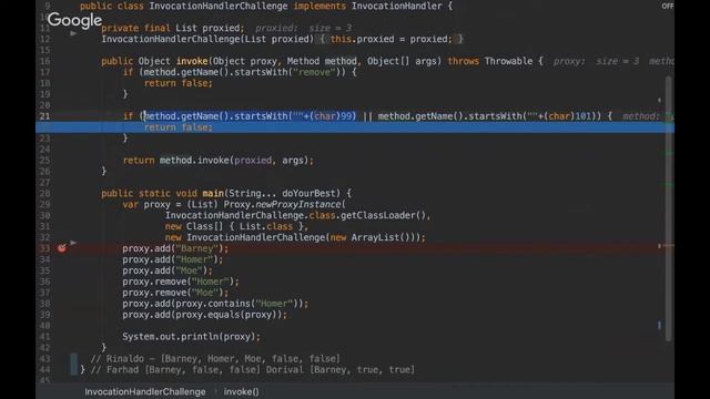 Java Challengers #24 - Method Interceptor, InvocationHandler смотреть онлайн