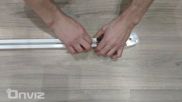 Полный цикл сборки карниза Onviz