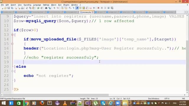How to Upload Image in PHP and Store in Folder and Database | Part-2 | PHP MYSQLi Tutorial смотреть онлайн