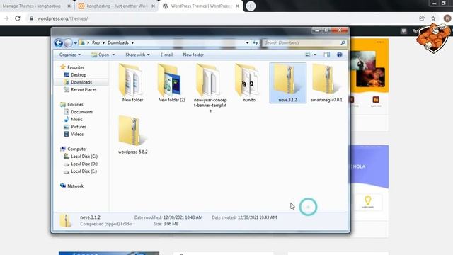 How To Install Wordpress Theme 2022 | Wordpress Template Install On Localhost | Hindi Tutorial смотреть онлайн