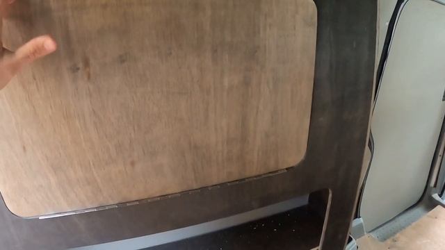 MICRO CAMPER van conversion (VW Caddy Maxi): working on the interior. смотреть онлайн