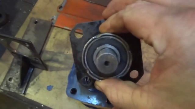 Насос-дозатор ГУР на самодельный трактор смотреть онлайн