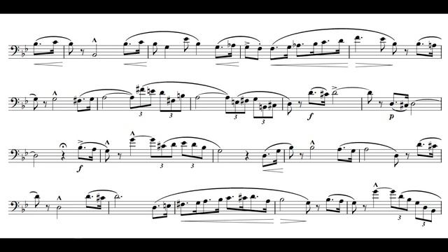 Concone 25 No.21 - Solo Trombone смотреть онлайн