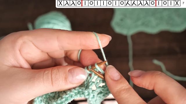 Невероятный узор спицами ?