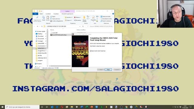 TUTORIAL: SCARICHIAMO E INSTALLIAMO SENSIBLE WORLD OF SOCCER 2020 SU WINDOWS 7/8/10 смотреть онлайн