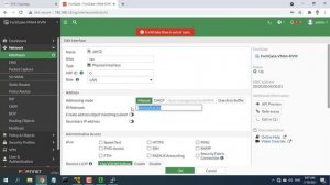 How to connect to internet on Fortigate firewall