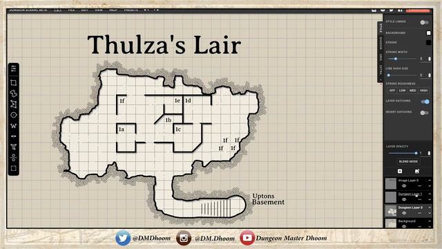 Thulza's Lair || Dungeon Scrawl || Dungeon Master Dhoom смотреть онлайн