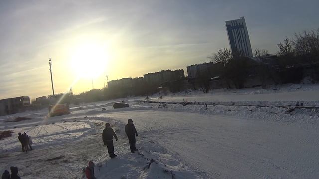 Картинг. Тюмень 16.12.2017. Ракет 120, 1 заезд. смотреть онлайн