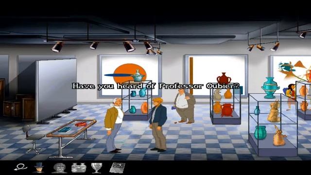 Broken Sword 2: The Smoking Mirror playthrough/walkthrough part 3 (Glease gallery) смотреть онлайн