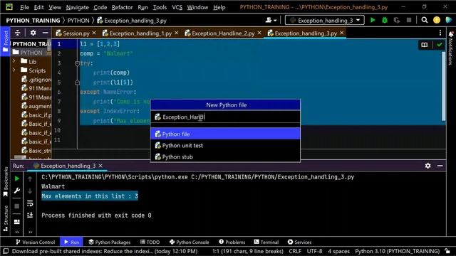 Python Tutorial Day31 |Exception Handling in Python |Python for Beginners |Code With Subbu смотреть онлайн