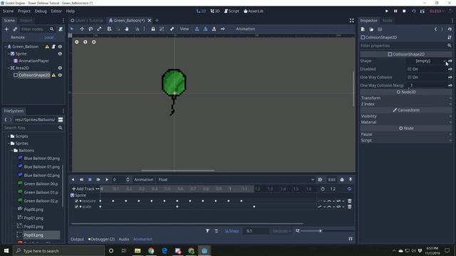 07 Godot3.1 - Creating the Pop animation смотреть онлайн