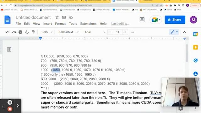 Nvidia Graphics Card Naming Conventions and Types Explained GPU Names Explained - GTX, RTX GPUs #1 смотреть онлайн