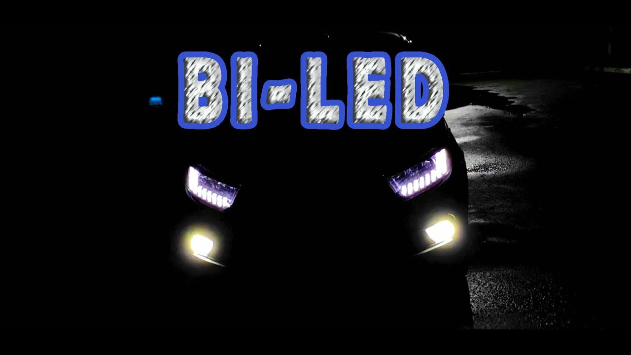 Большой, длинный и подробный обзор нашумевших BI-LED фар в стиле AUDI на LADA Granta FL смотреть онлайн