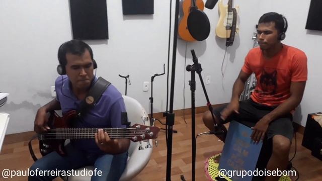 Bachata no Baixo | Bachata no Cajon | Gravação Home Studio Fé смотреть онлайн