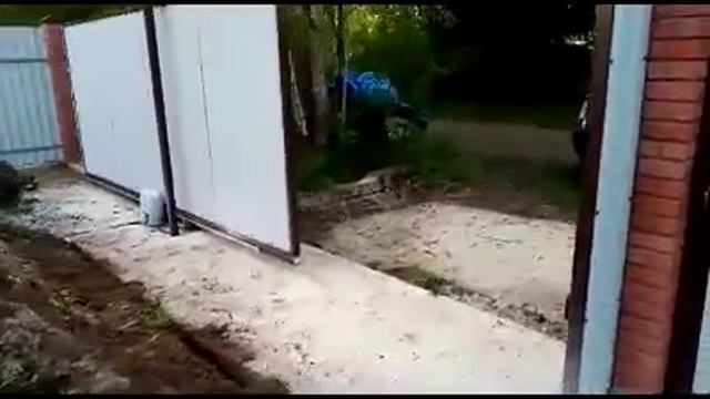 Ворота откатные автоматические смотреть онлайн