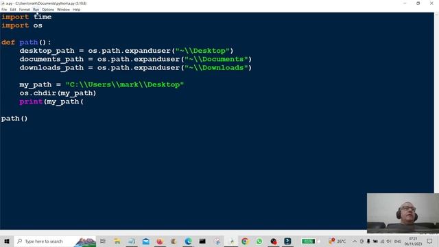 Python Programming - Get Directory Paths + Save To Txt File 2023 смотреть онлайн