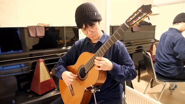 Villa Lobos - Etude no.1 part practice for perfect BPM 129 смотреть онлайн